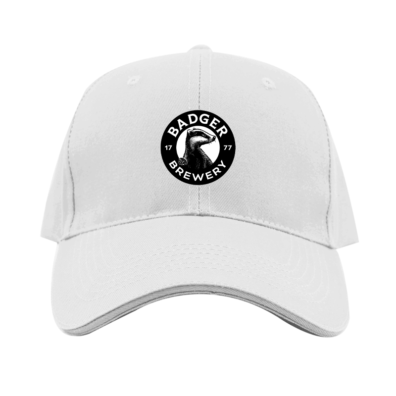 Badger Brewery Logo  Dad Baseball Cap Hat