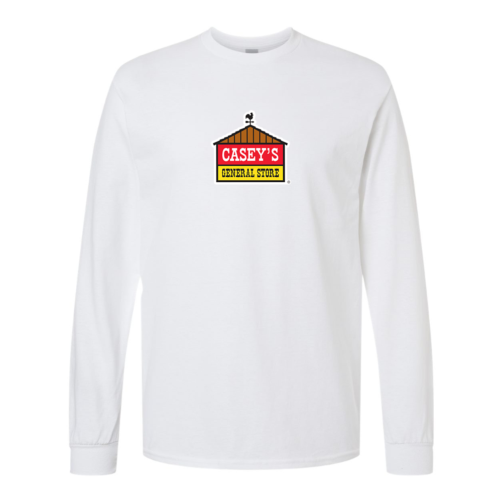 Men's Casey's General Store  Gildan Heavy Cotton Long Sleeve T-Shirt