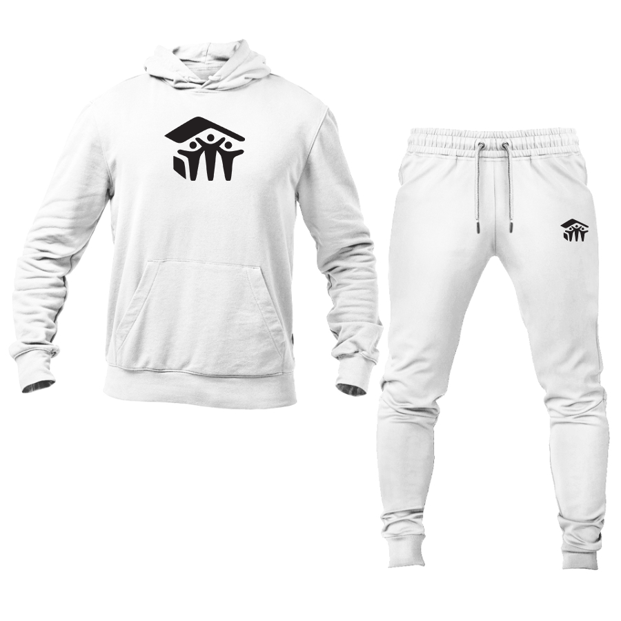 Men's Habitat for Humanity Logo Hoodie Joggers Set