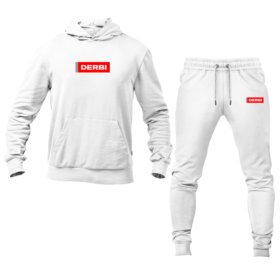 Men's Derbi Logo Hoodie Joggers Set
