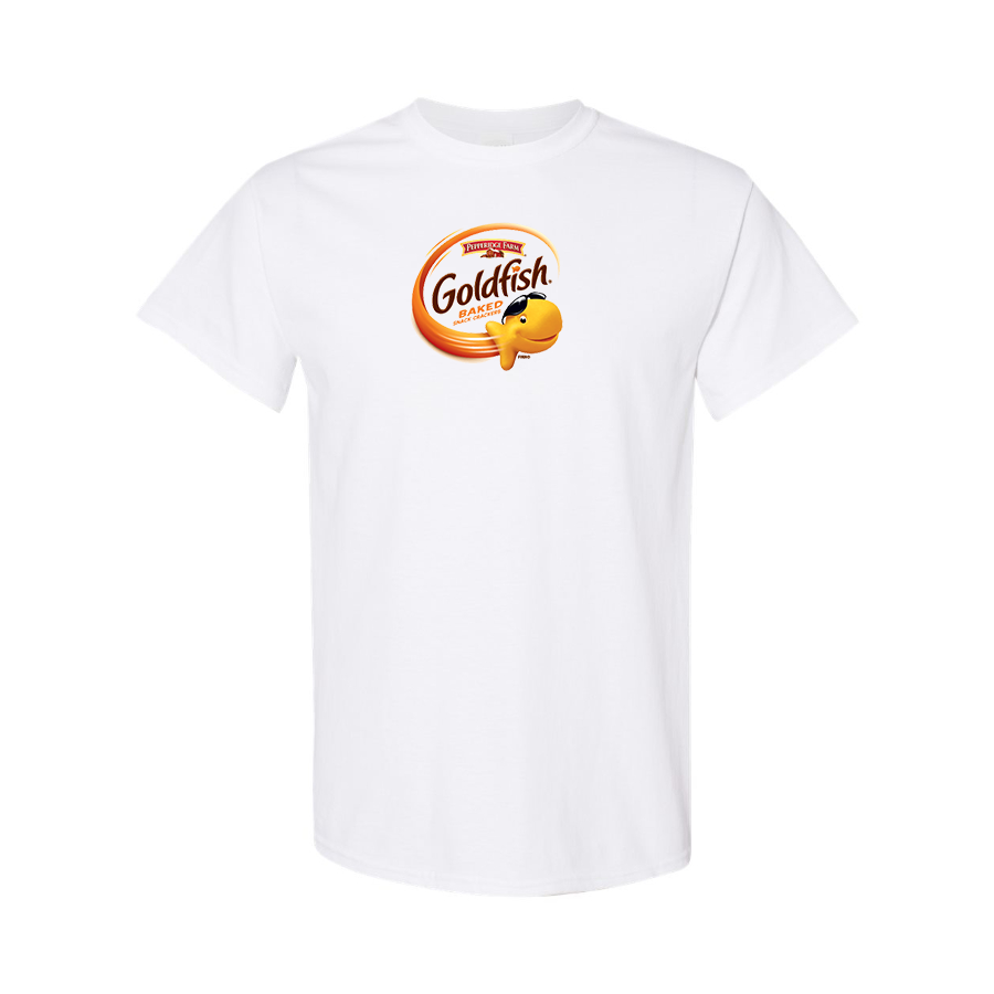 Men's Goldfish Logo Cotton T-Shirt