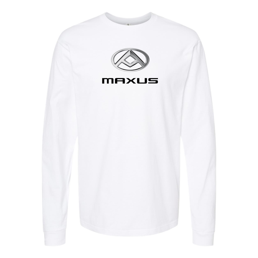 Men's Maxus Logo Cotton Long Sleeve T-Shirt