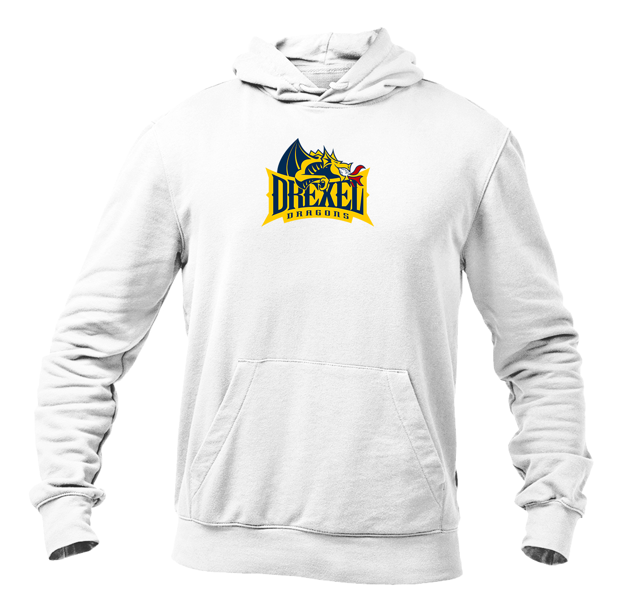 Men's Drexel Dragons Softstyle Midweight Hooded Sweatshirt