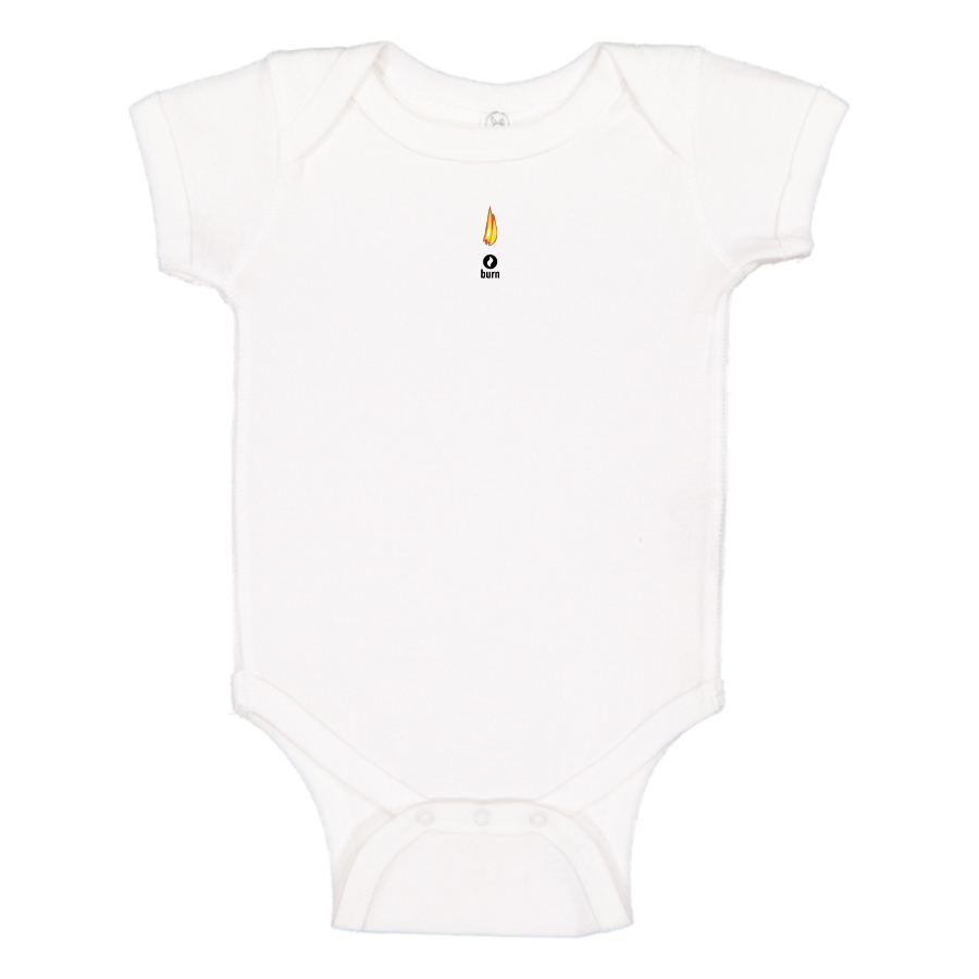 Burn Logo Baby Onesie Romper