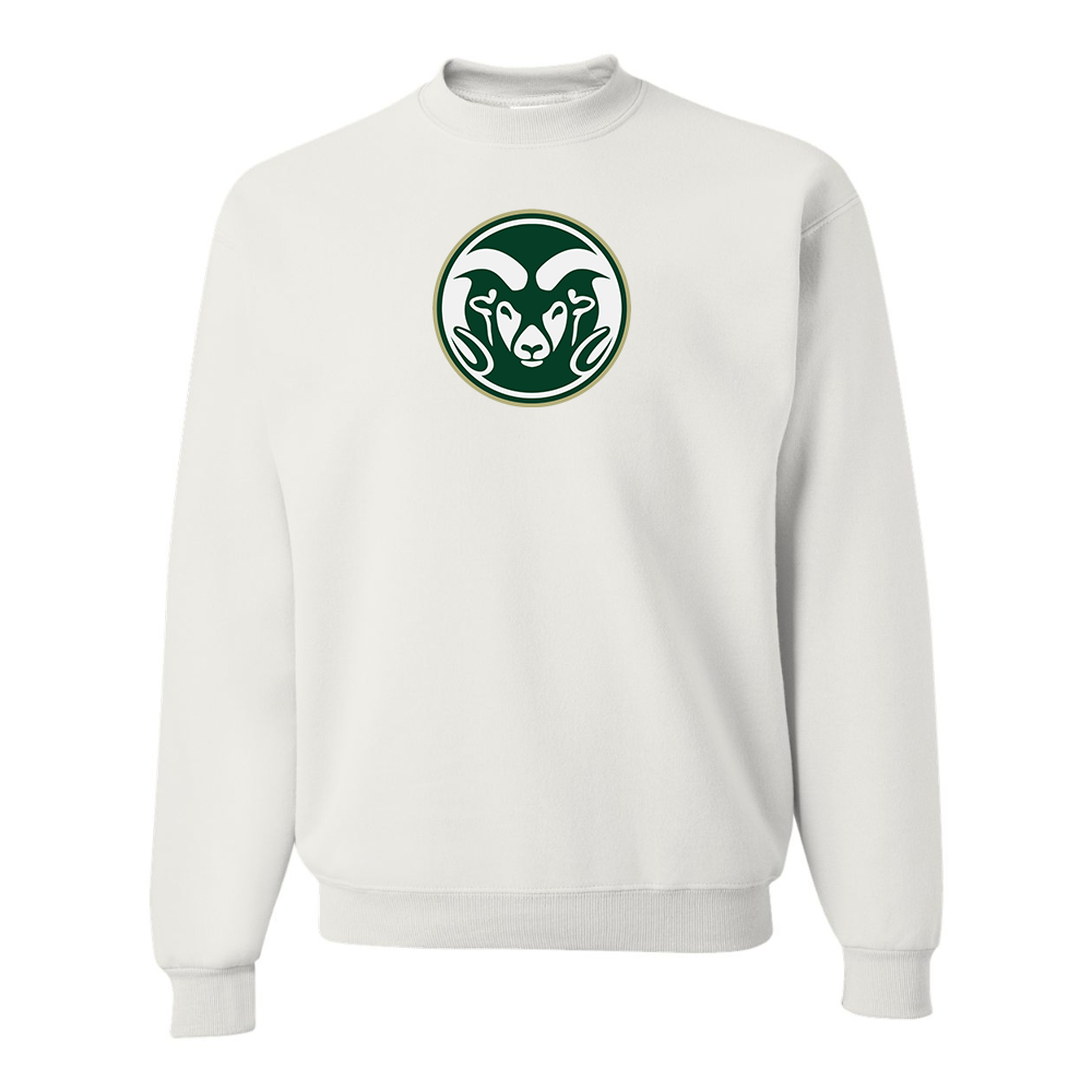 Men's  Colorado State Rams JERZEES NuBlend Crewneck Sweatshirt