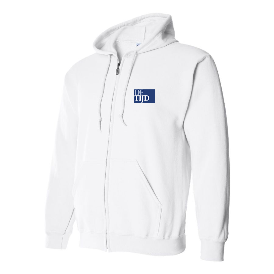 Men's De Tijd   Zipper Hoodie
