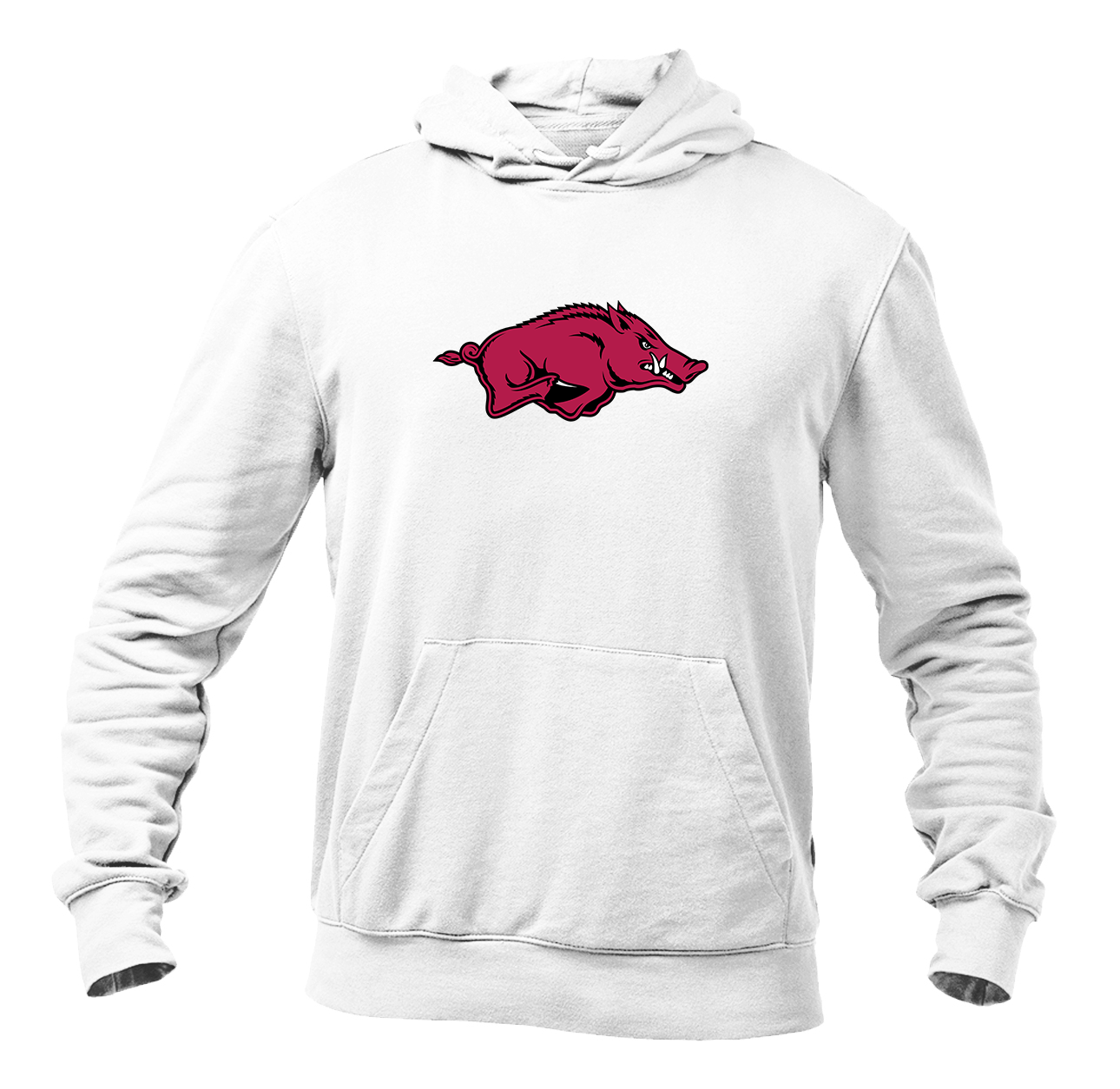 Men's Arkansas Razorbacks Gildan  Heavy Blend Hooded Sweatshirt