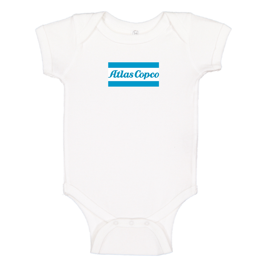 Atlas Copco Logo Baby Onesie Romper