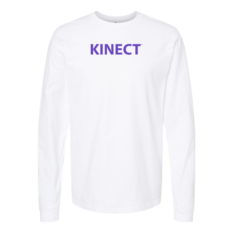 Men's Kinect Logo  Cotton Long Sleeve T-Shirt