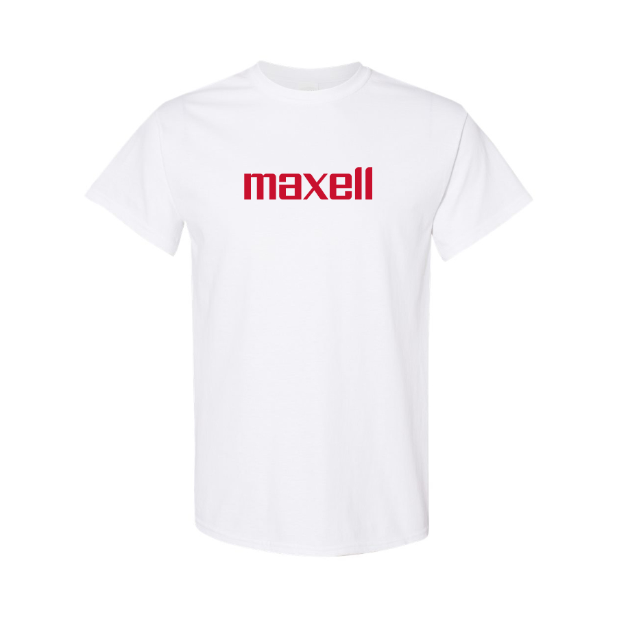 Men's Maxell Logo Cotton T-Shirt