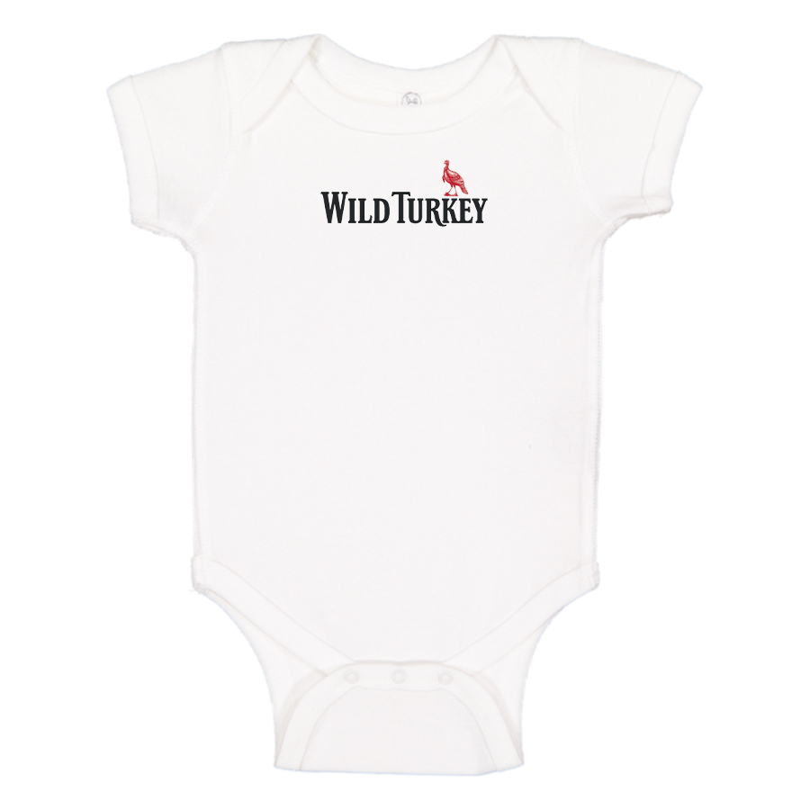 Wild Turkey Logo Baby Onesie Romper