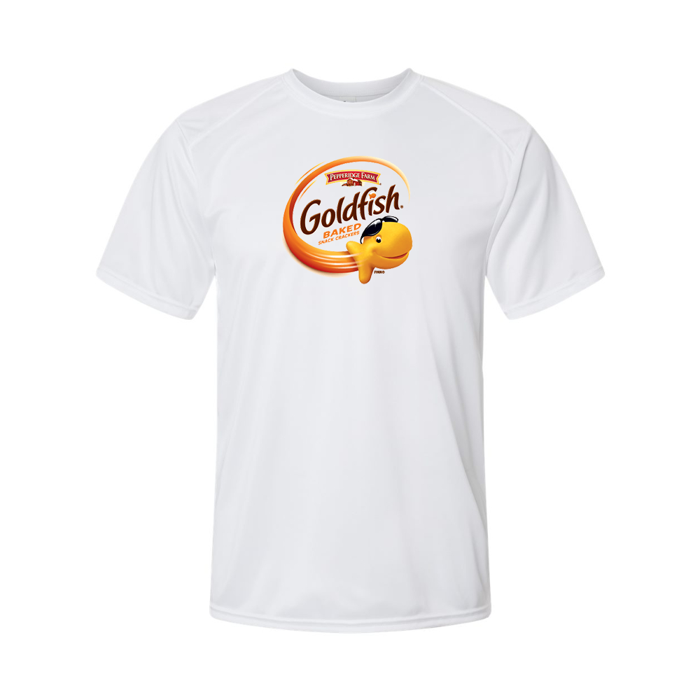 Men's  Goldfish Logo  Performance T-Shirt