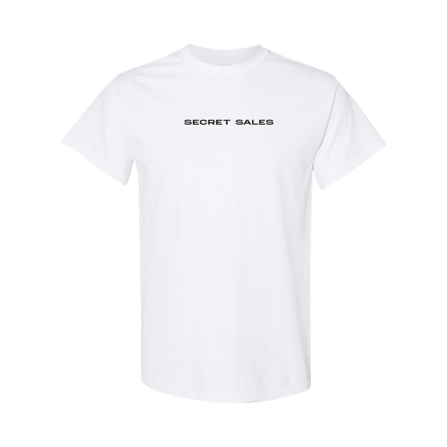 Men's Secret Sales Logo Cotton T-Shirt