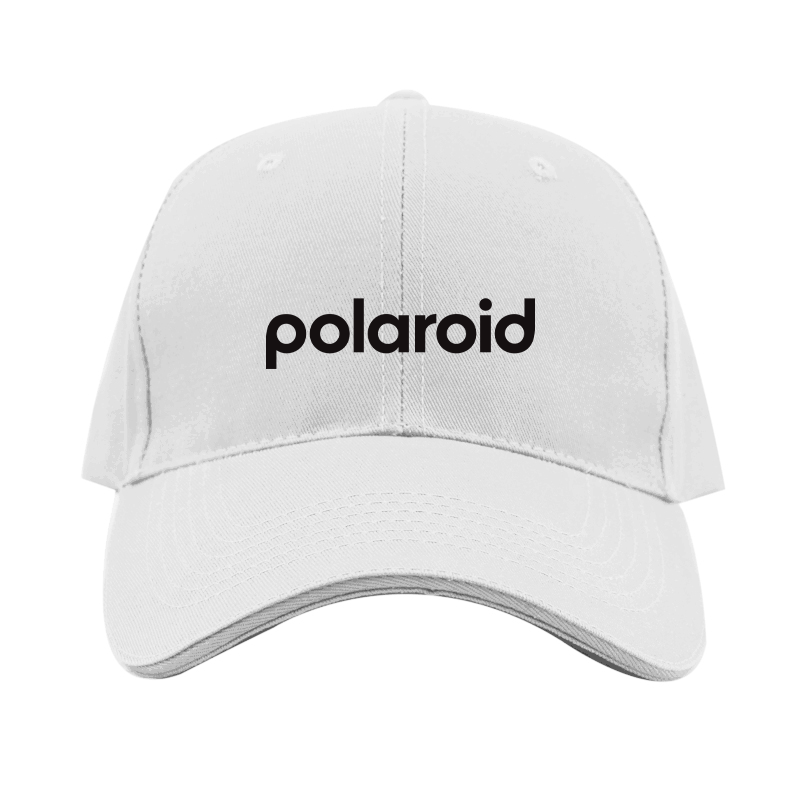 Polaroid Logo  Dad Baseball Cap Hat