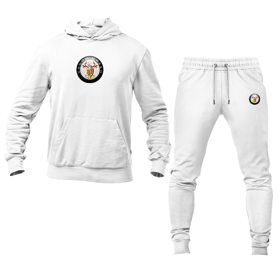 Men's Eadon Green Logo Hoodie Joggers Set