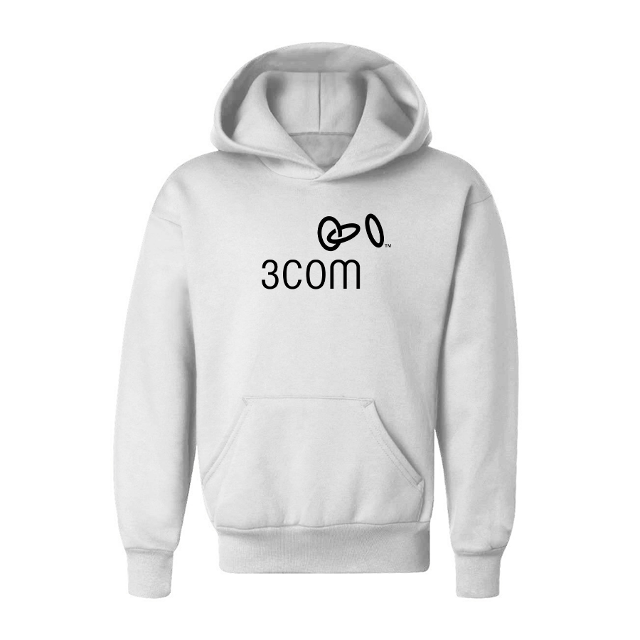 Youth 3Com Logo Pullover Hoodie