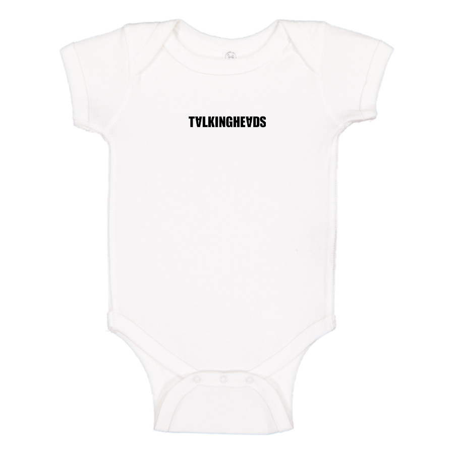 Talking Heads  Logo Baby Onesie Romper