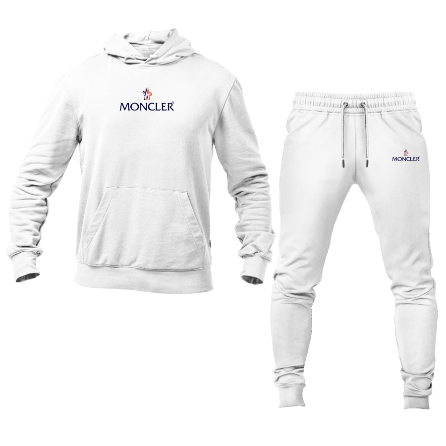Men's Moncler Logo Hoodie Joggers Set
