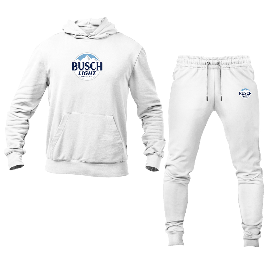 Men's Busch Light Logo Hoodie Joggers Set