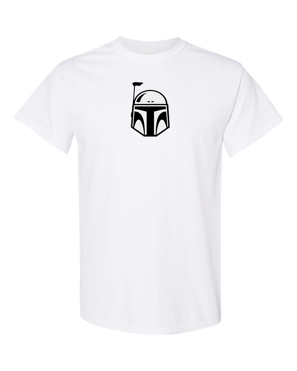 Men's Star Wars Boba Fett Helmet Gildan Heavy Cotton T-Shirt