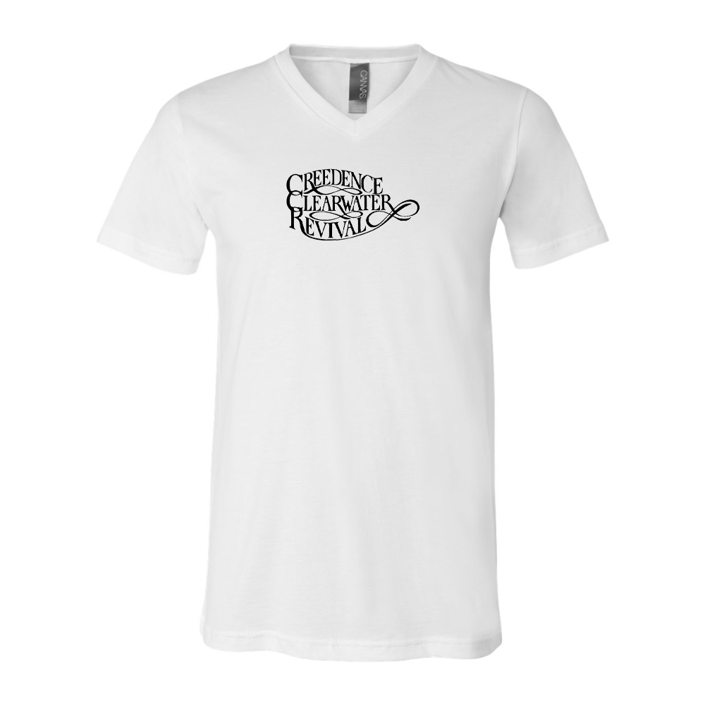 Creedence Clearwater Revival BELLA  CANVAS - Jersey V-Neck T-Shirt