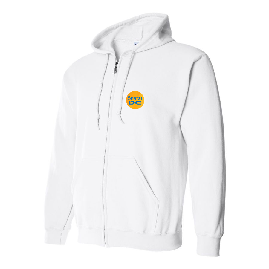 Men's SharafDG  Logo Zipper Hoodie