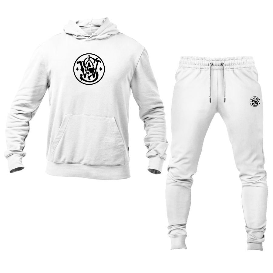 Men's Smith and Wesson Symbol Logo Hoodie Joggers Set