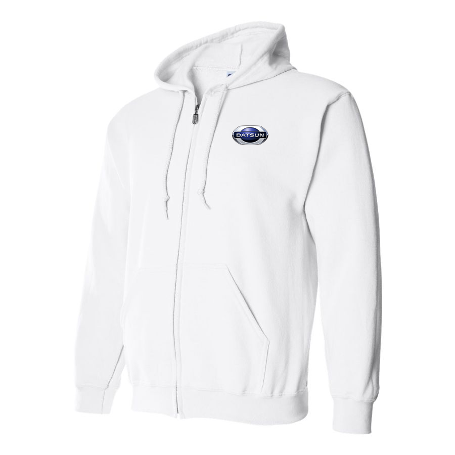 Men's Datsun Logo Zipper Hoodie
