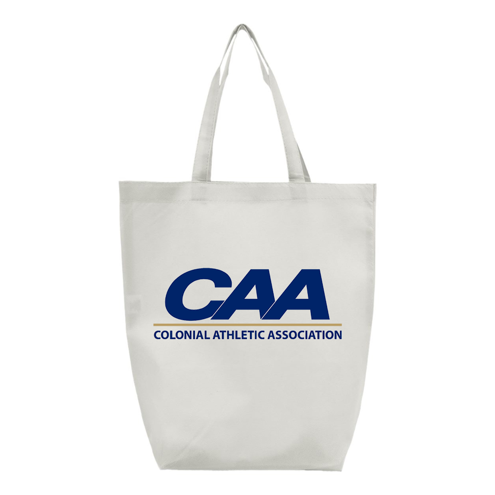 Colonial Athletic Association Q-Tees Non-Woven Gusset Bottom Tote
