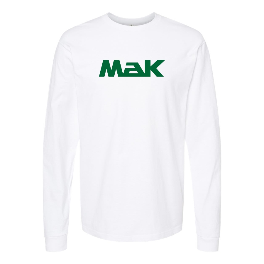 Men's Maschinenbau Kiel Logo Cotton Long Sleeve T-Shirt