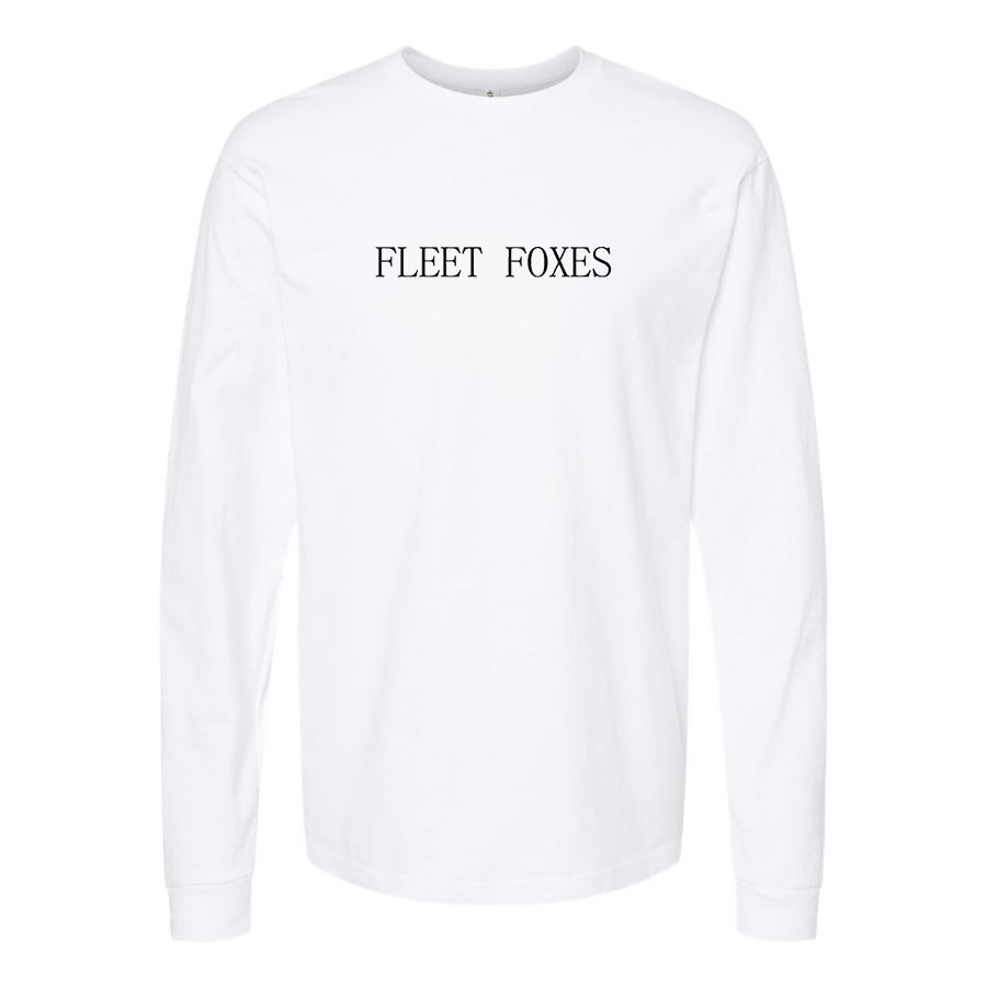 Men's Fleet Foxes Cotton Long Sleeve T-Shirt