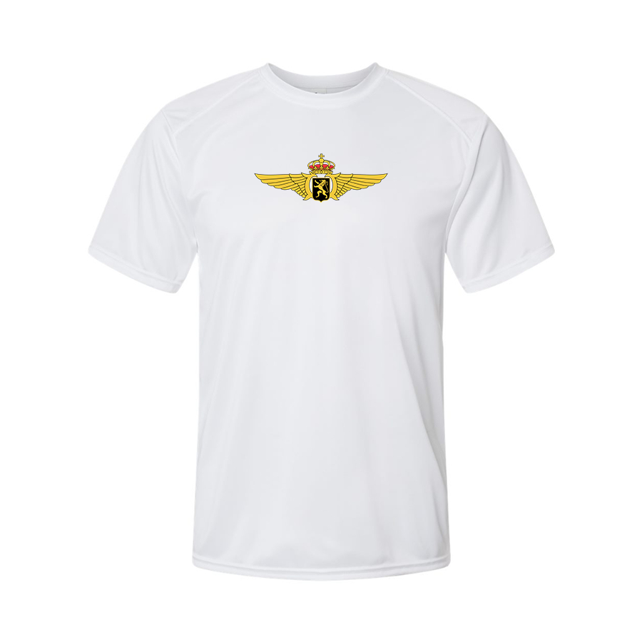 Men's Belgian Air Force Logo Performance T-Shirt