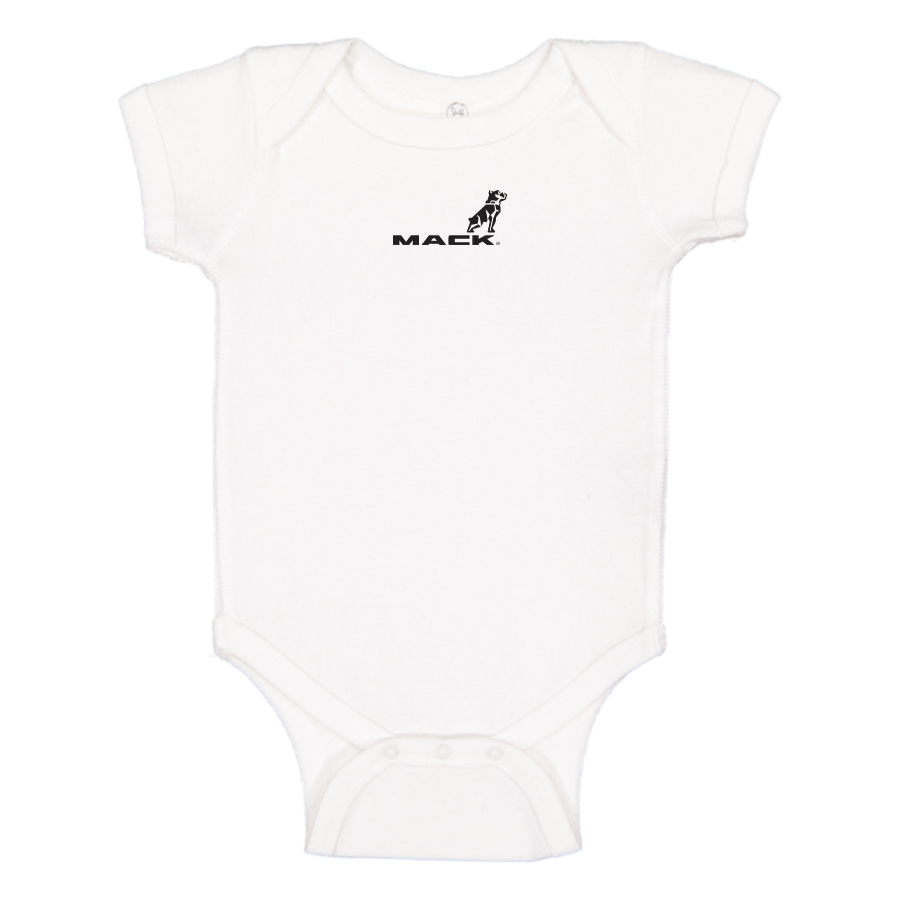 Mack  Logo Baby Onesie Romper