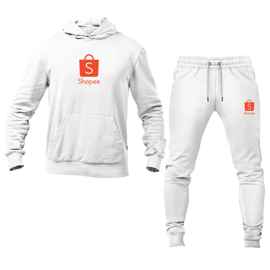 Men's Shopee Logo Hoodie Joggers Set