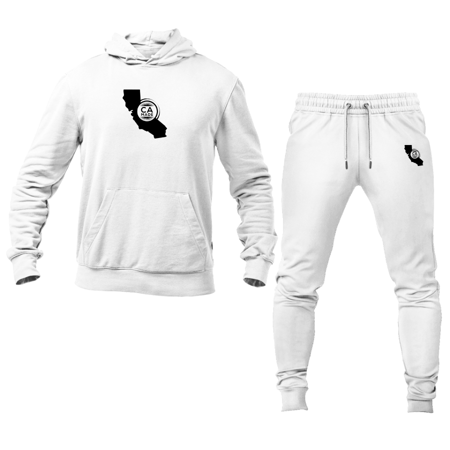 Men's California Made Logo Hoodie Joggers Set