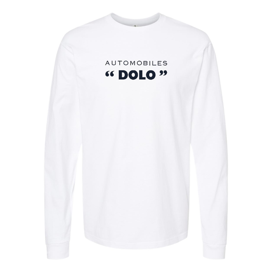 Men's Dolo Logo Cotton Long Sleeve T-Shirt