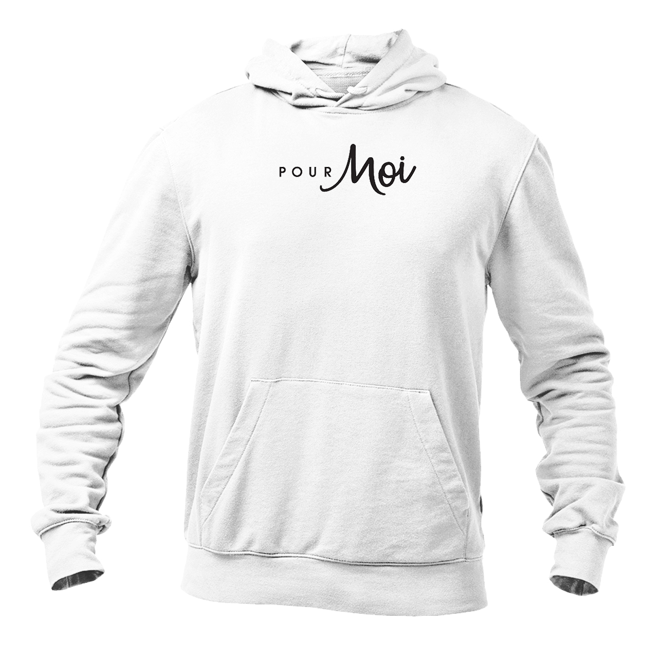 Men's Pour Moi Logo  Pullover Hoodie