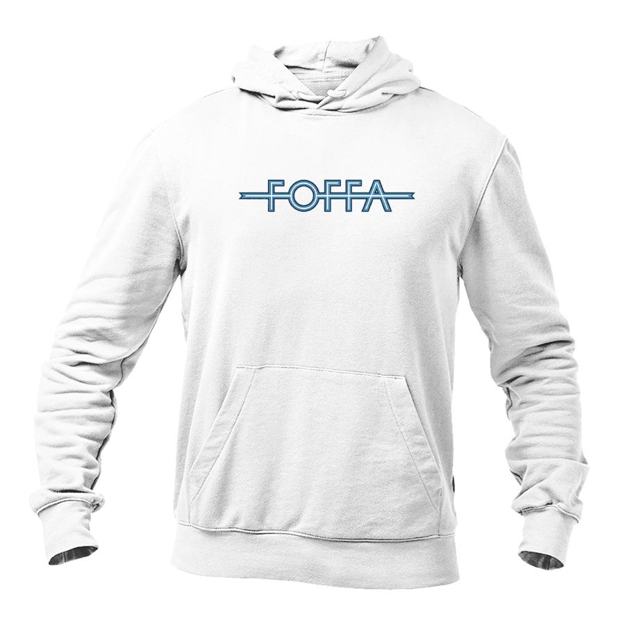 Men's Foffa Blue Logo Pullover Hoodie