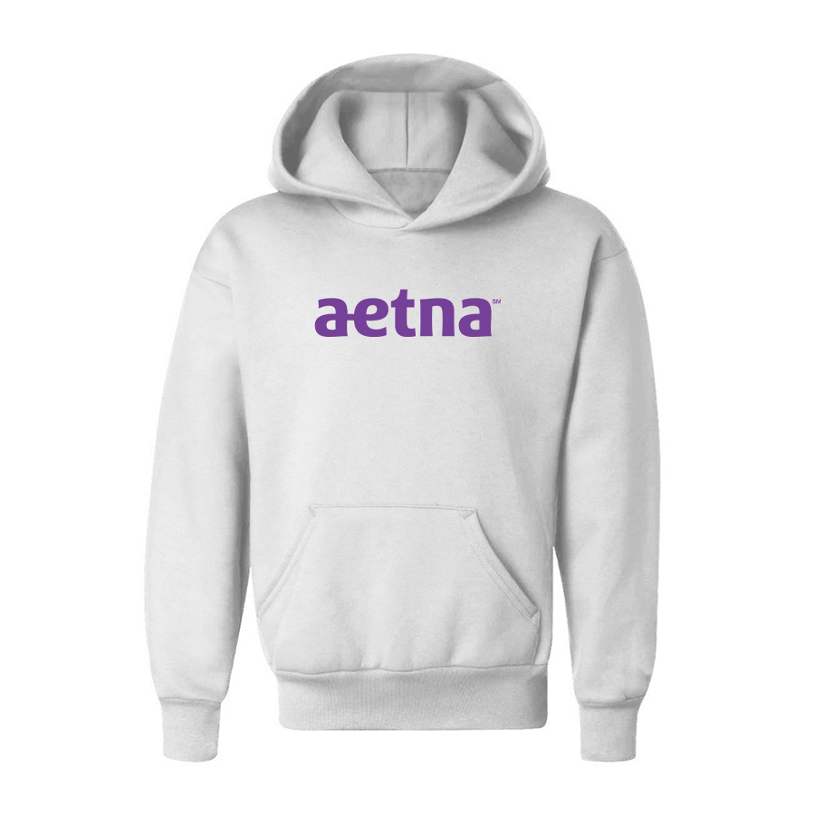 Youth Aetna Logo Pullover Hoodie