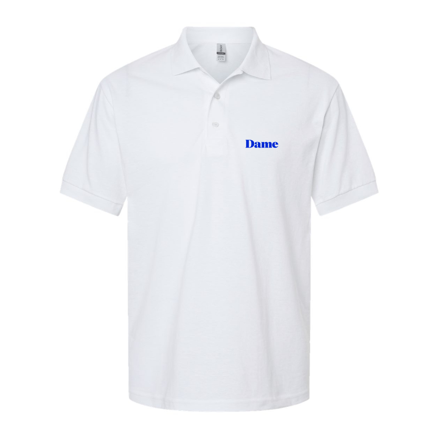 Men's Dame Products Logo Dry Blend Polo