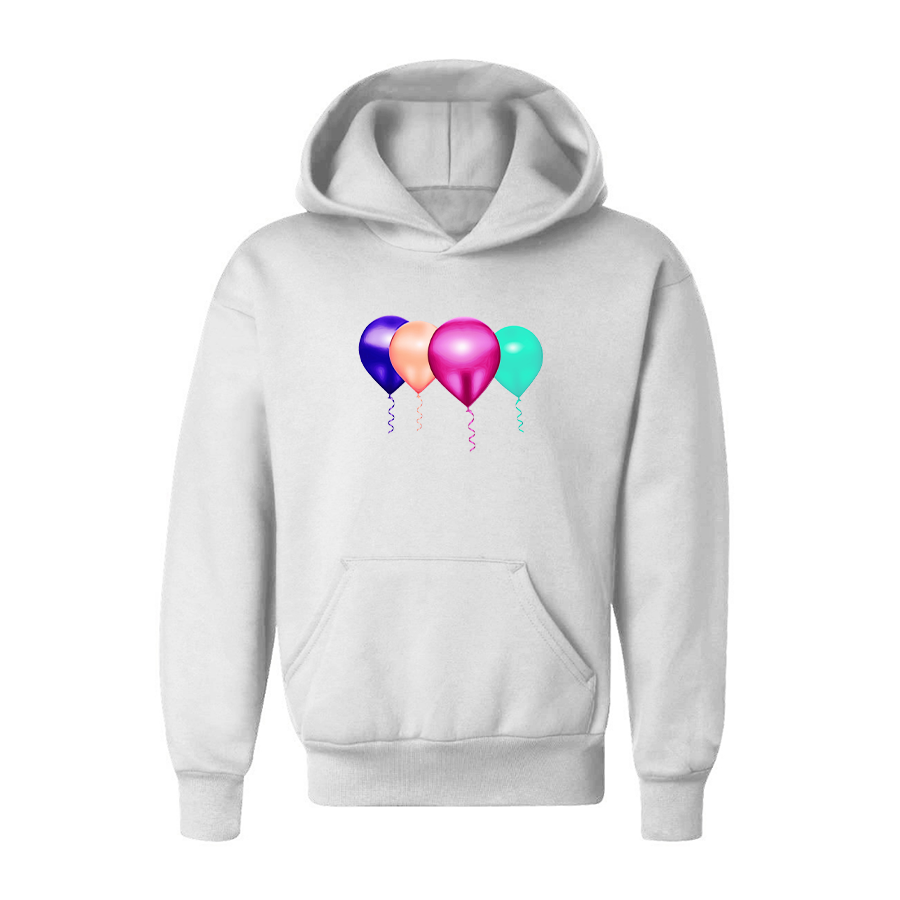 Youth Balloon-Emojis Pullover Hoodie