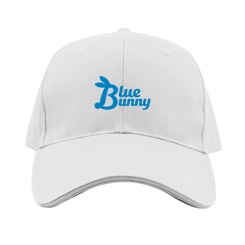 Blue Bunny  Logo  Dad Baseball Cap Hat
