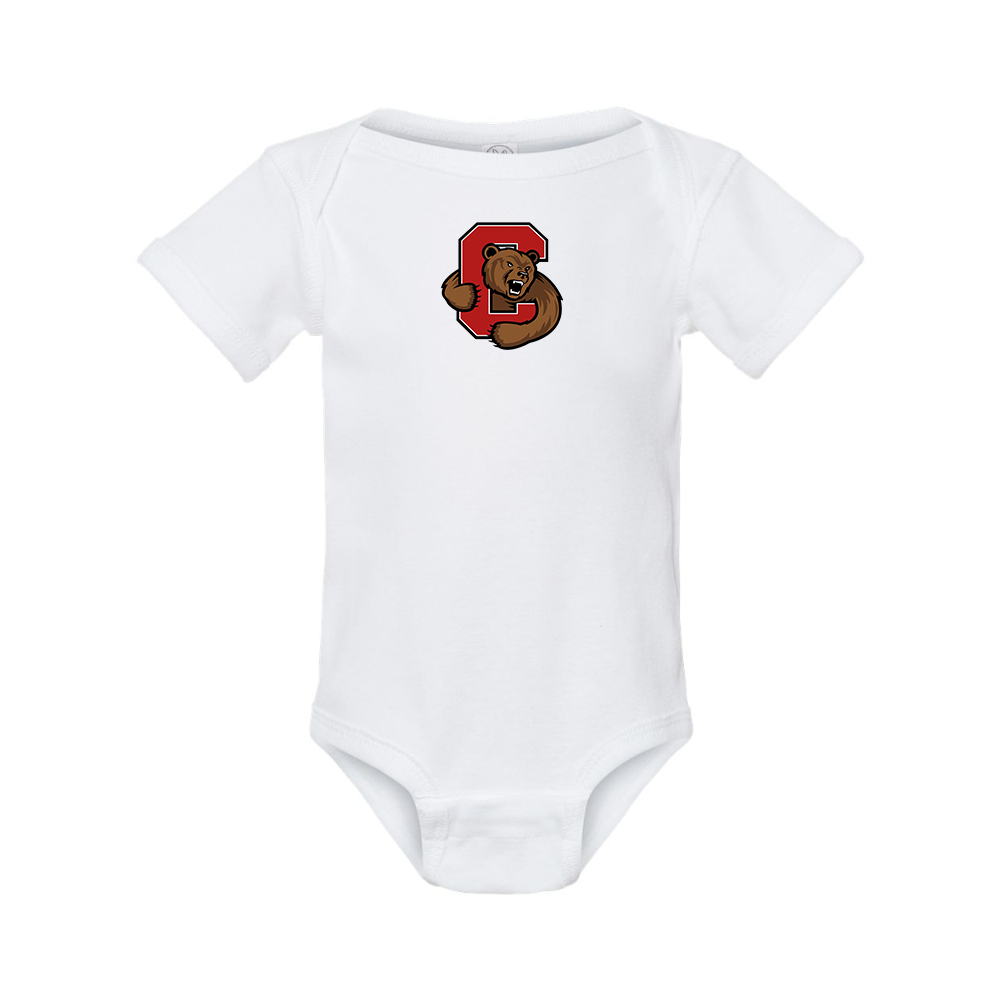 Cornell Big Red Rabbit Skins Infant Baby Rib Bodysuit