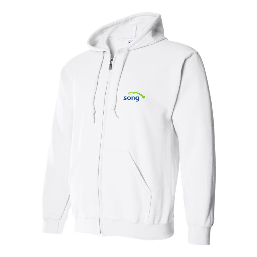 Men's Song Logo Zipper Hoodie