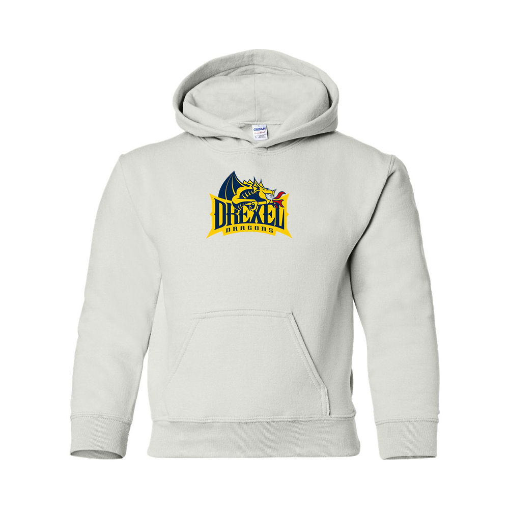 Youth  Drexel Dragons  Gildan Heavy Blend  Hooded Sweatshirt