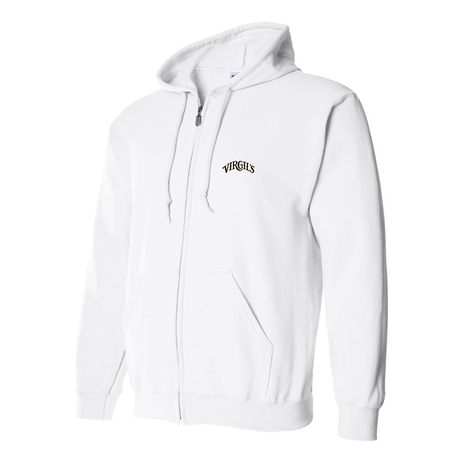 Men's Virgils Logo Zipper Hoodie