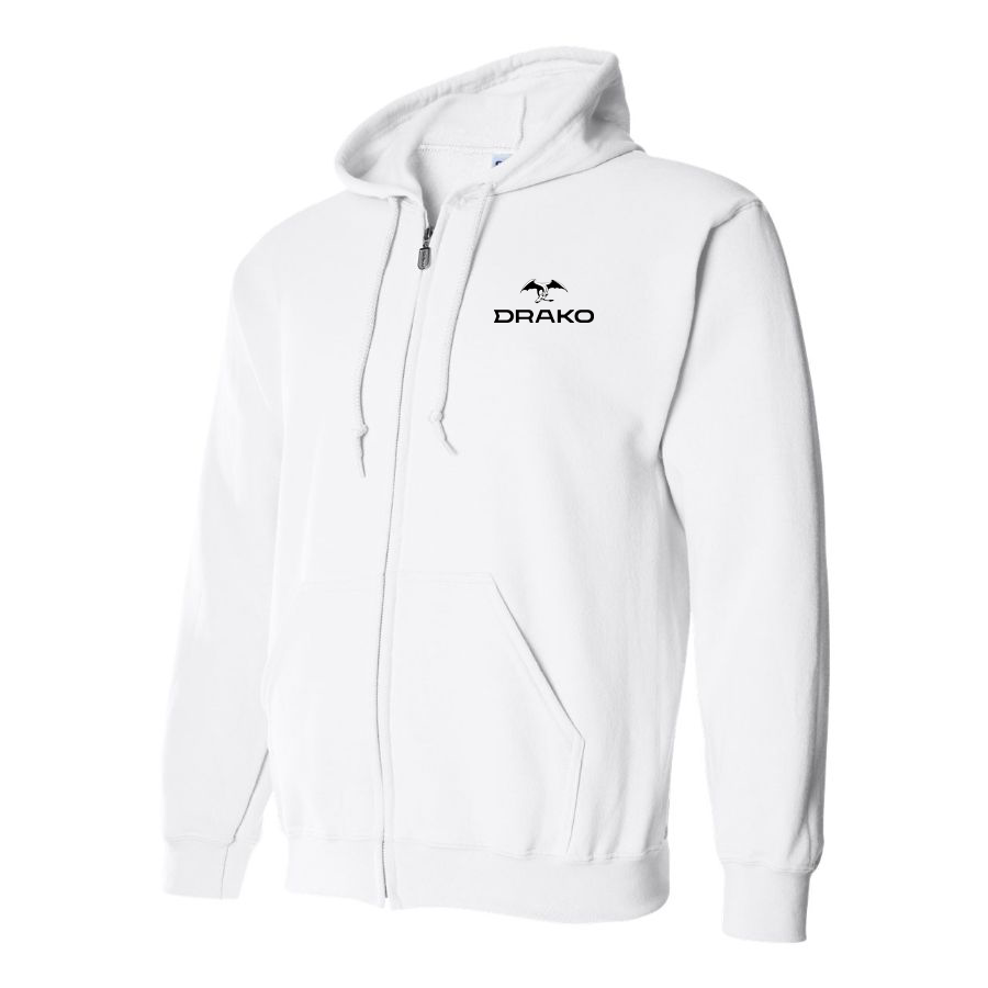 Men's Drako Logo Zipper Hoodie