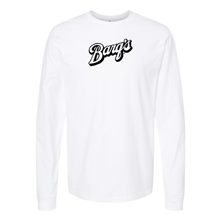 Men's Barqs Logo Cotton Long Sleeve T-Shirt