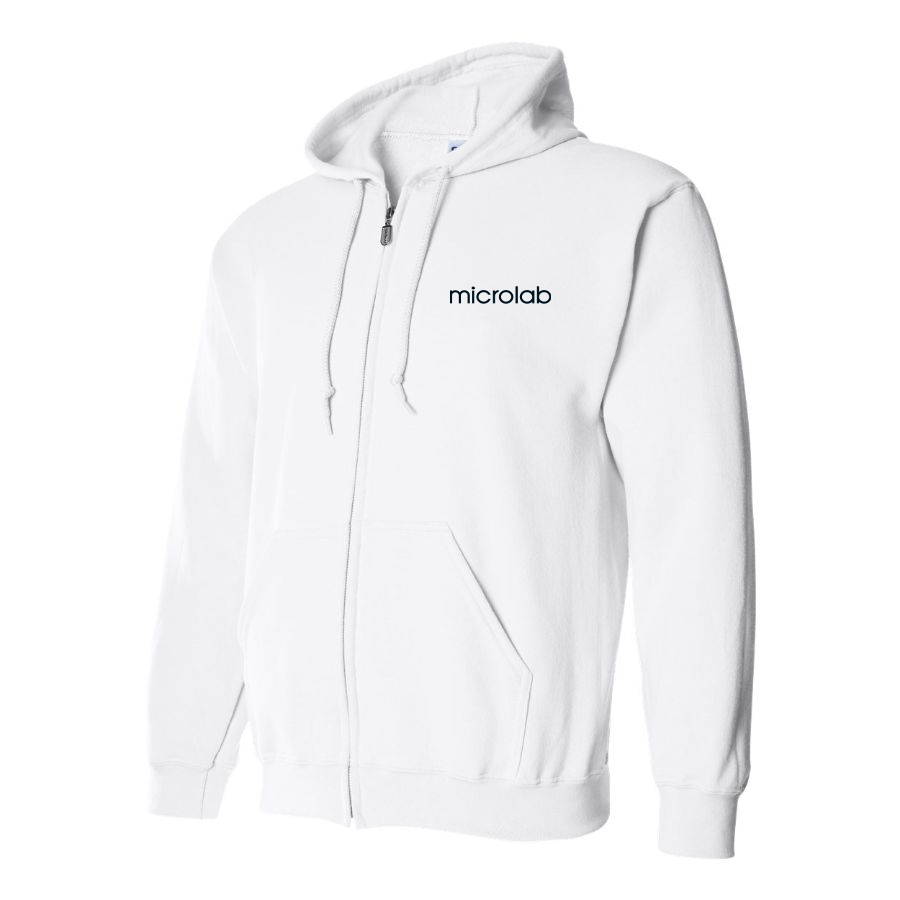 Men's Microlab Logo Zipper Hoodie