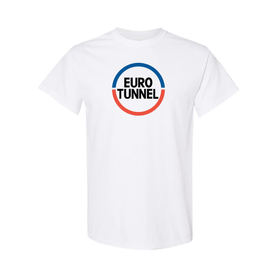 Men's  Eurotunnel  Logo Cotton T-Shirt